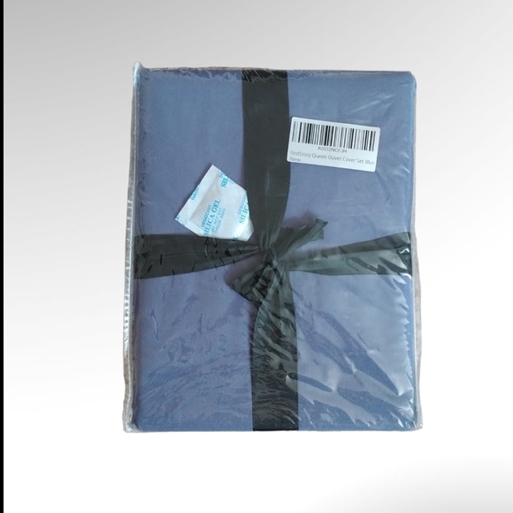 BedStory Queen Duvet Cover Set 3pc 100% Cotton NWT - Picture 7 of 7